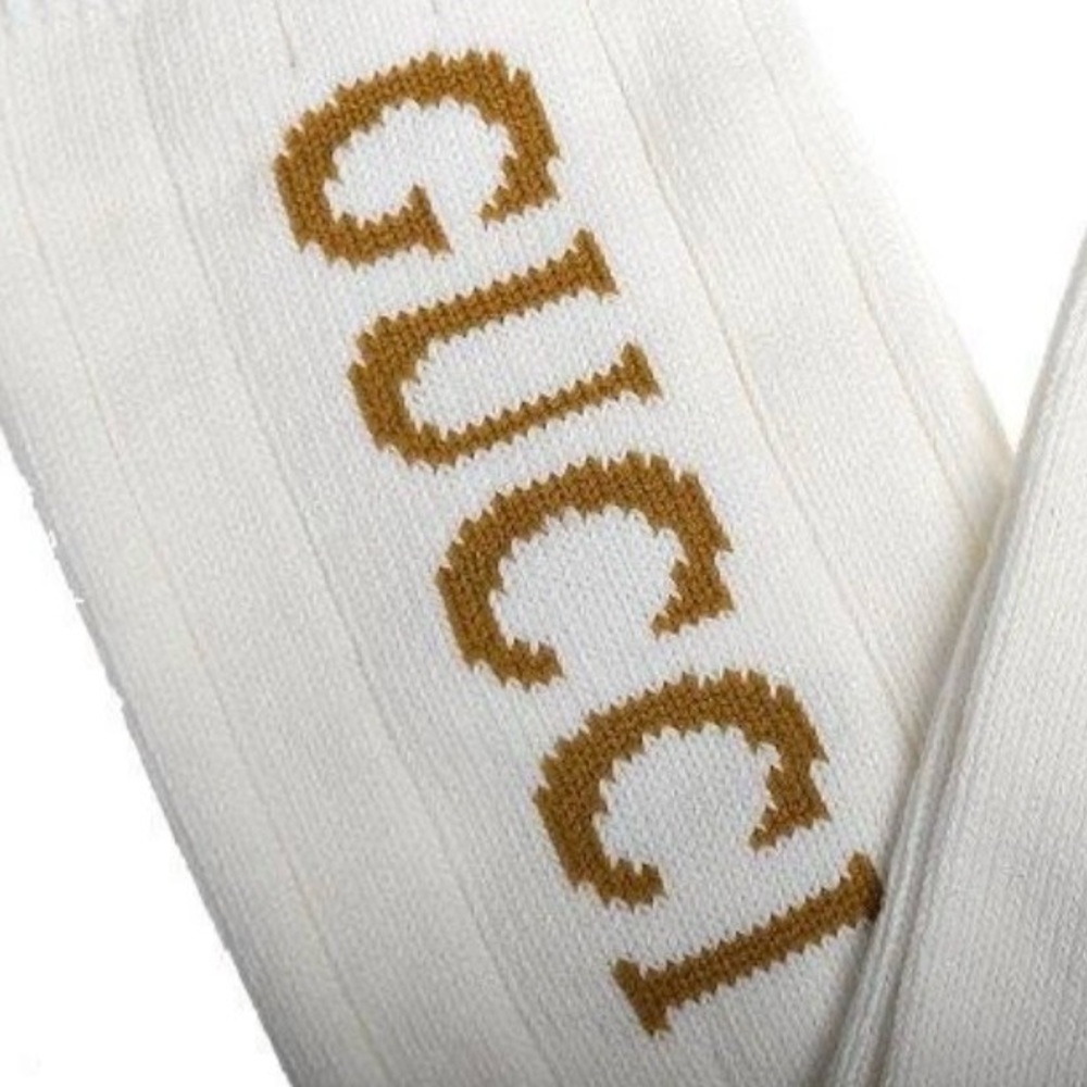 Gucci socks men's medium new w tags $99 key chain gg supreme $99, horn-laces